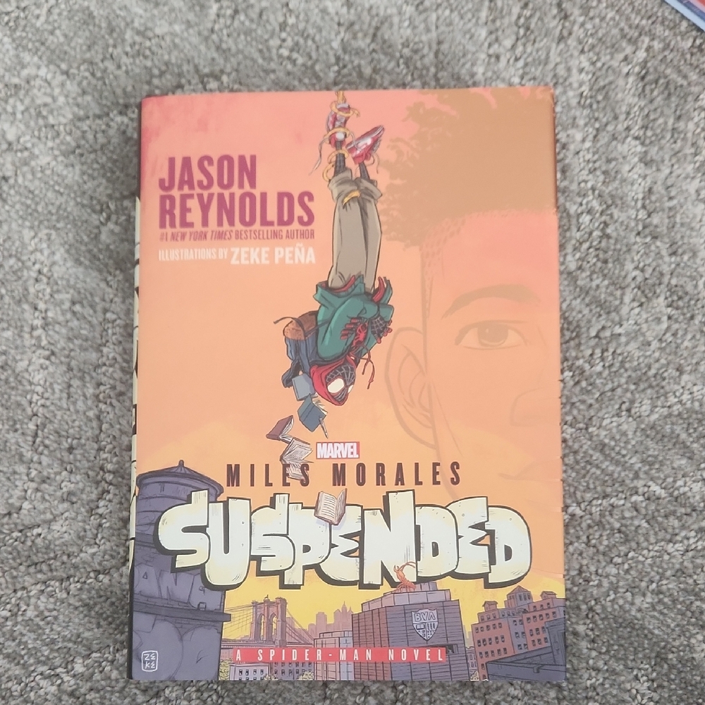Suspended By Jaskn Reynolds Spiderman Book